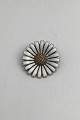 Georg Jensen Gilt Sterling Silver Daisy Anniversary Brooch (1990)