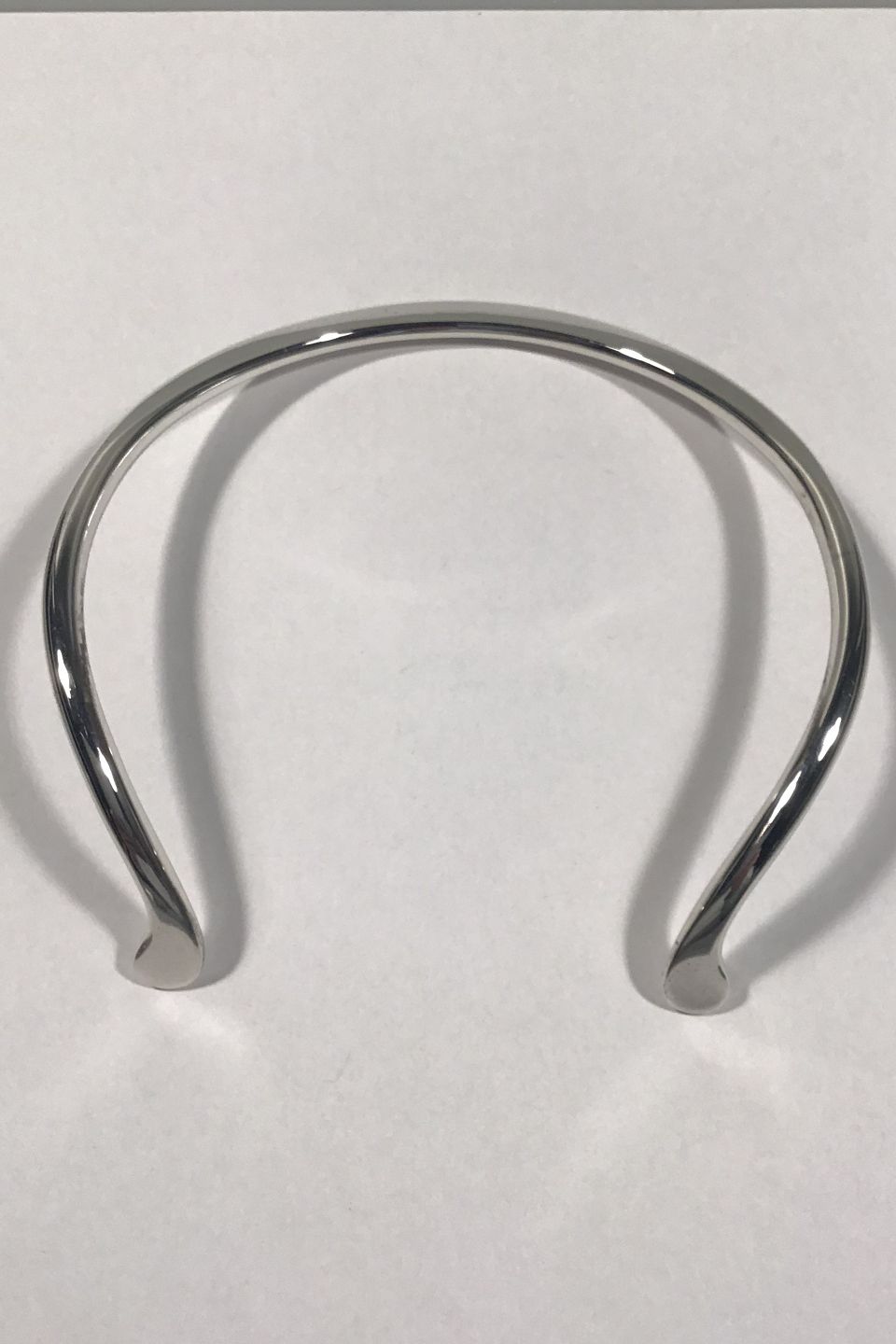 Forged Silver Oak Leaf Neck Ring – Crafty Celts