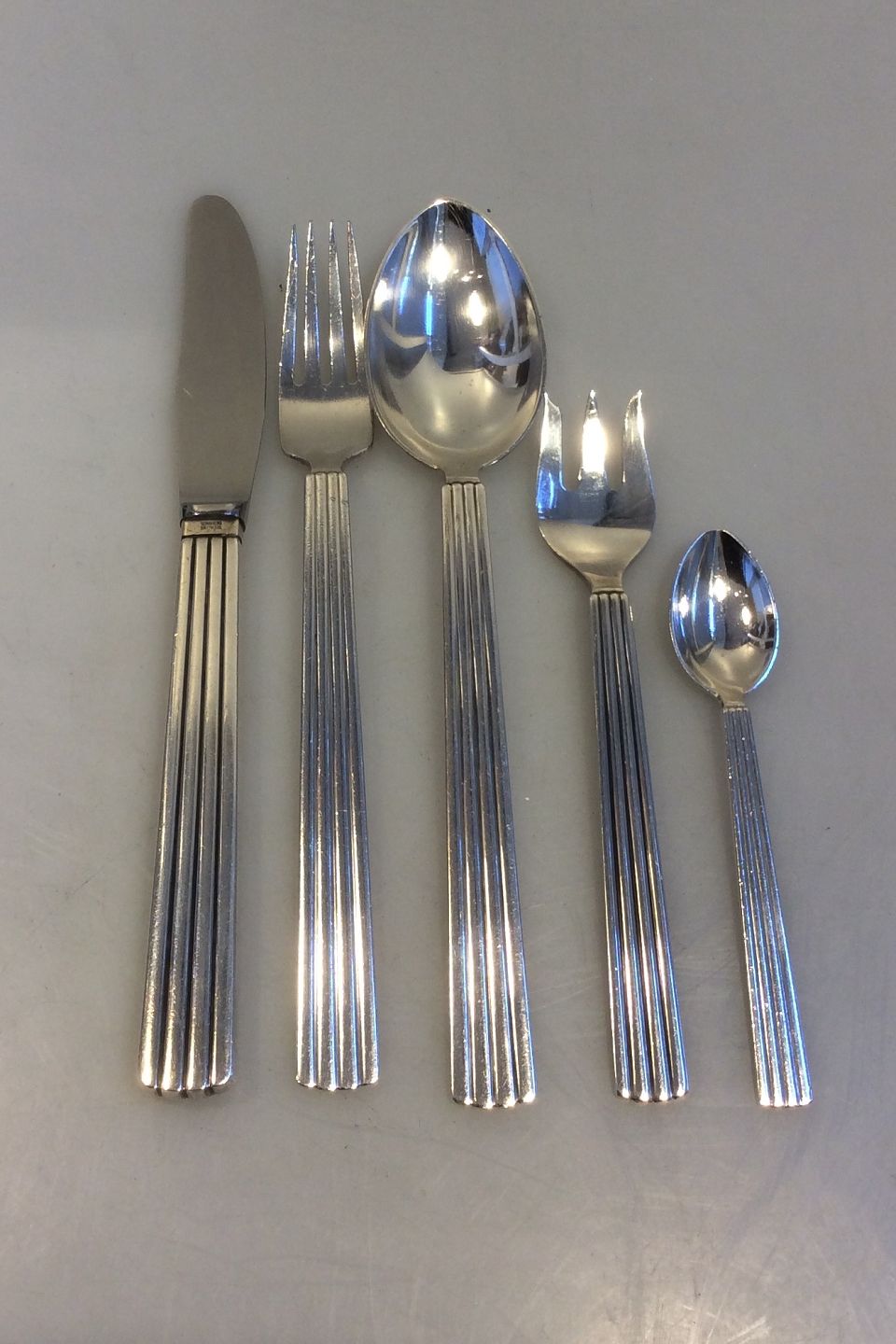 Danam Antik Jensen Bernadotte Sterling Silver Lunch set 60 pieces