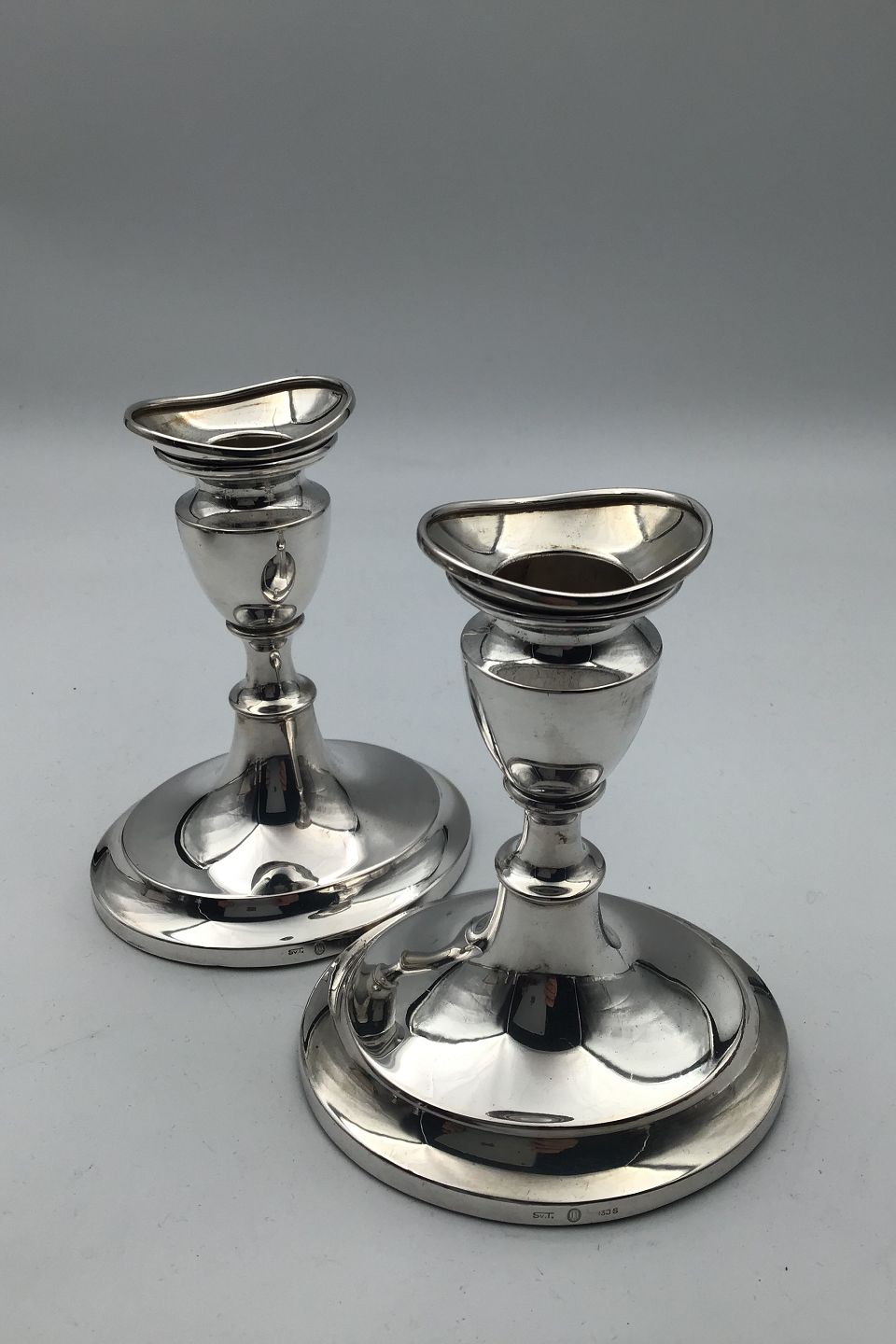 Danam Antik * Svend Toxværd Silver Candlesticks (2)