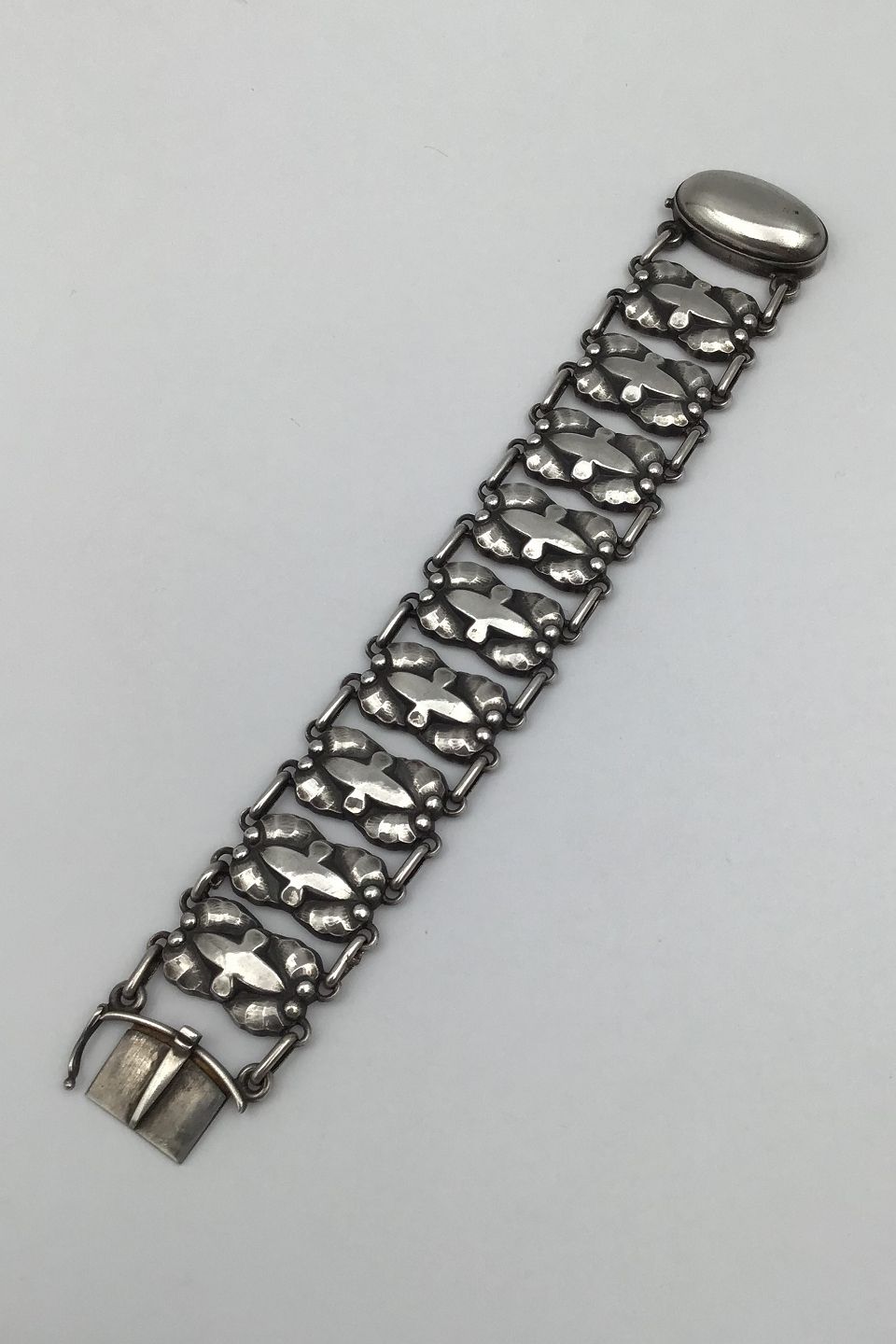 Nanna Ditzel for Georg Jensen 'Surf' Silver Bracelet #432 | Silver bracelet,  Georg jensen, Silver